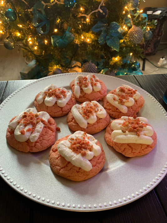 Strawberry Crunch Cookies