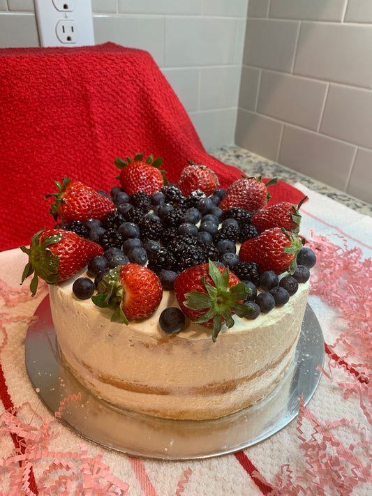 Berry Chantilly Cake