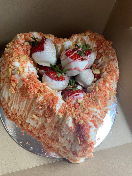 Strawberry Crunch Bundt