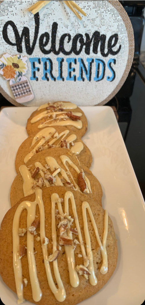 Maple Sweet Potato Cookies